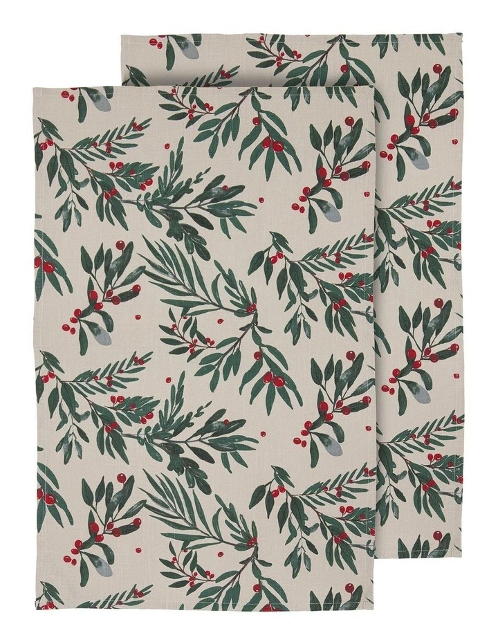 Garland Kitchen Towel 2 Pack in Multi image 1