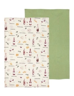 Entertain 2pk Kitchen Towel