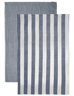 Maison Blue 2pk Kitchen Towel