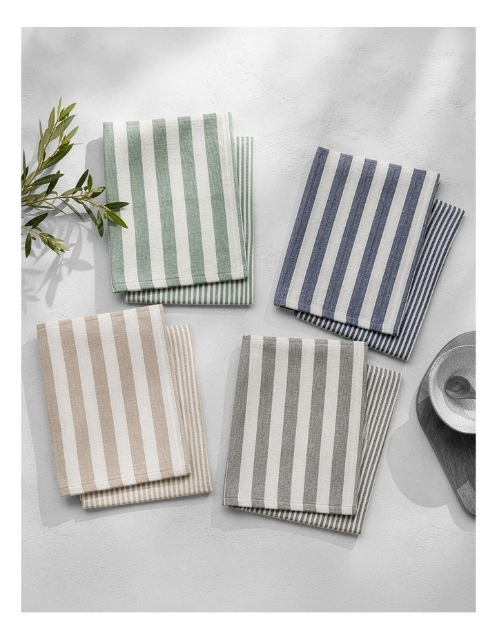 Maison Blue 2pk Kitchen Towel image 2