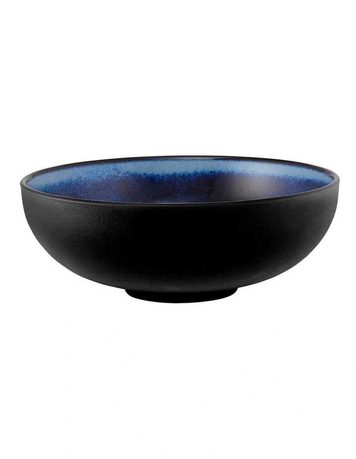 Caviar Midnight Coupe Dinner Set 12 Piece Gift Boxed in Black/Blue image 5