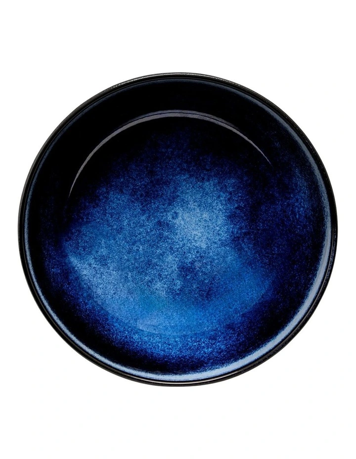 Caviar Midnight Coupe Dinner Set 12 Piece Gift Boxed in Black/Blue image 6