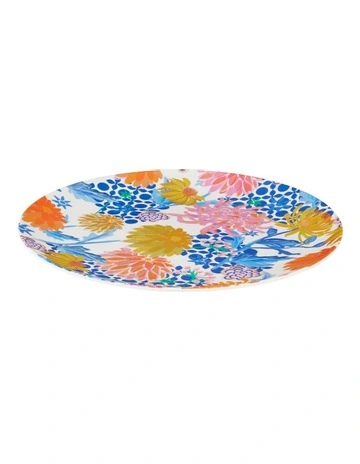 Sunburst Melamine Plate 28cm Set of 4 in Multi