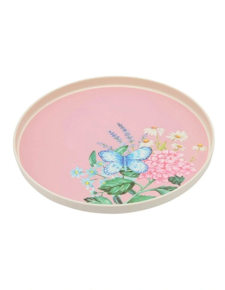 Botanica Melamine Plate 20x2cm Set of 4 in Multi image 2