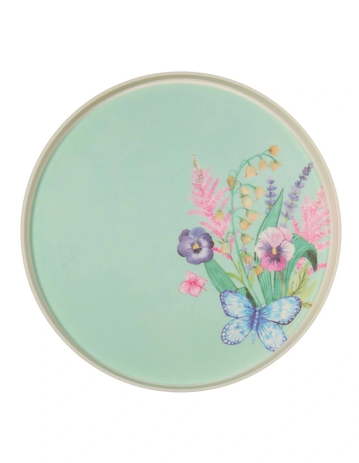 Botanica Melamine Plate 20x2cm Set of 4 in Multi image 5
