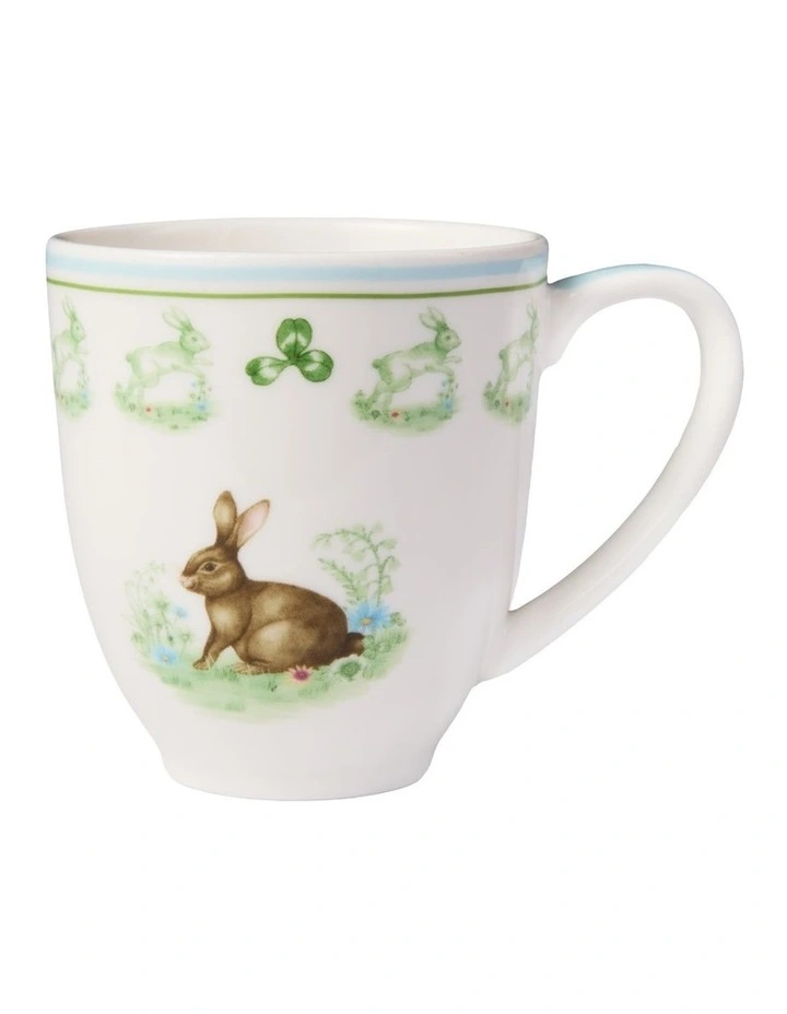 Clover and Cotton Tail Children's 3 Piece Bunny Dinner Set Gift Boxed in Multi image 6