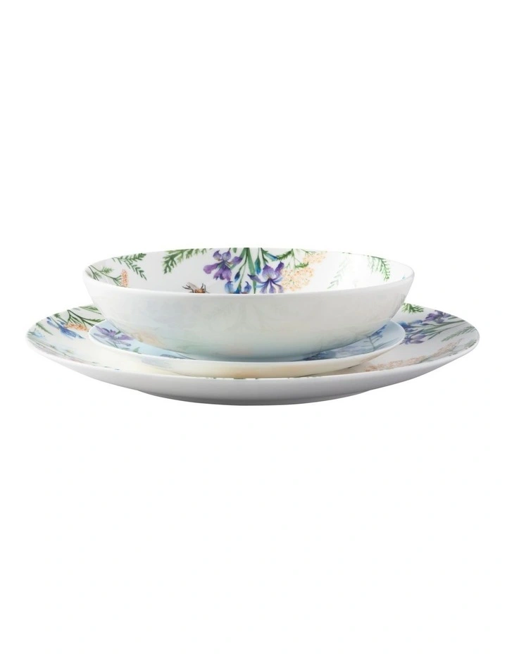 Fluttering Meadow Coupe 12 Piece Dinner Set Gift Boxed image 2