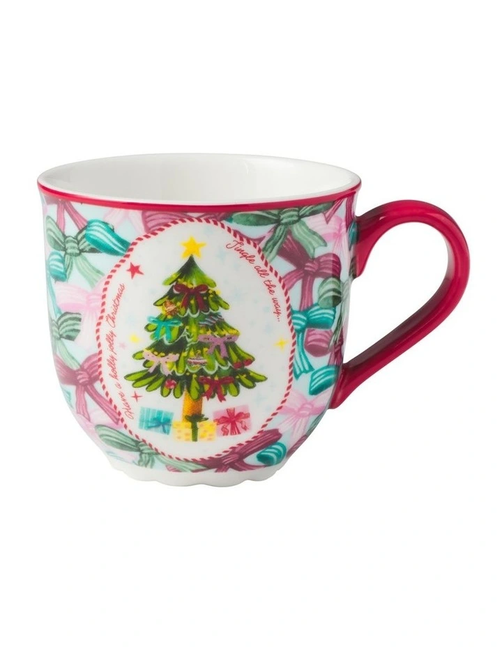 Fa la la Santa & Me Mug Set of 2 Gift Boxed image 2