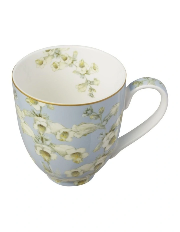Royal Botanic Gardens Foxglove Coupe Mug 400ML Set of 4 Assorted Gift Boxed image 4