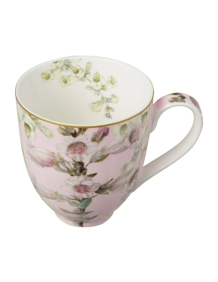 Royal Botanic Gardens Foxglove Coupe Mug 400ML Set of 4 Assorted Gift Boxed image 5