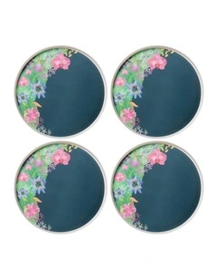Tropical Twilight Melamine Plate 25.5x2cm Set of 4