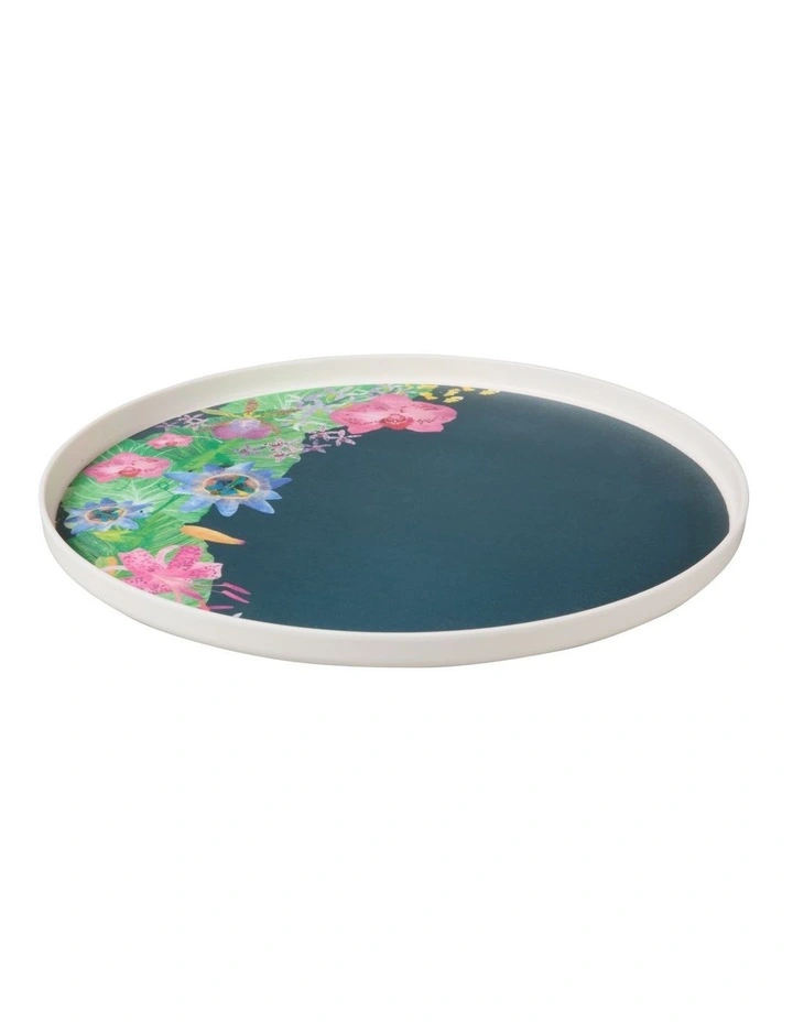 Tropical Twilight Melamine Plate 25.5x2cm Set of 4 image 2