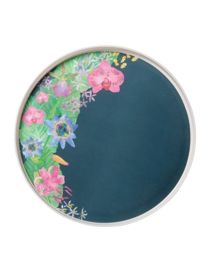 Tropical Twilight Melamine Plate 25.5x2cm Set of 4 image 4