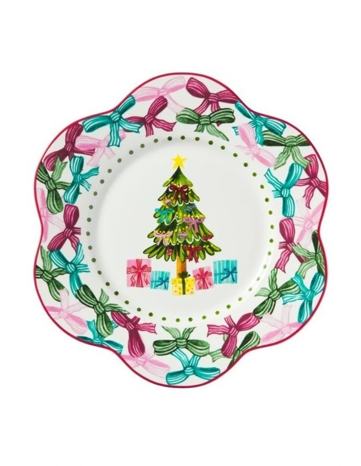 Fa la la Scallop Rim 12pc Dinner Set Gift Boxed image 5