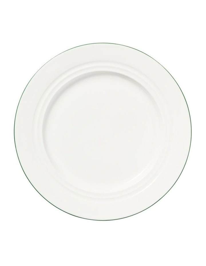 White Basics Edge Rim 12pc Dinner Set Gift Boxed image 2