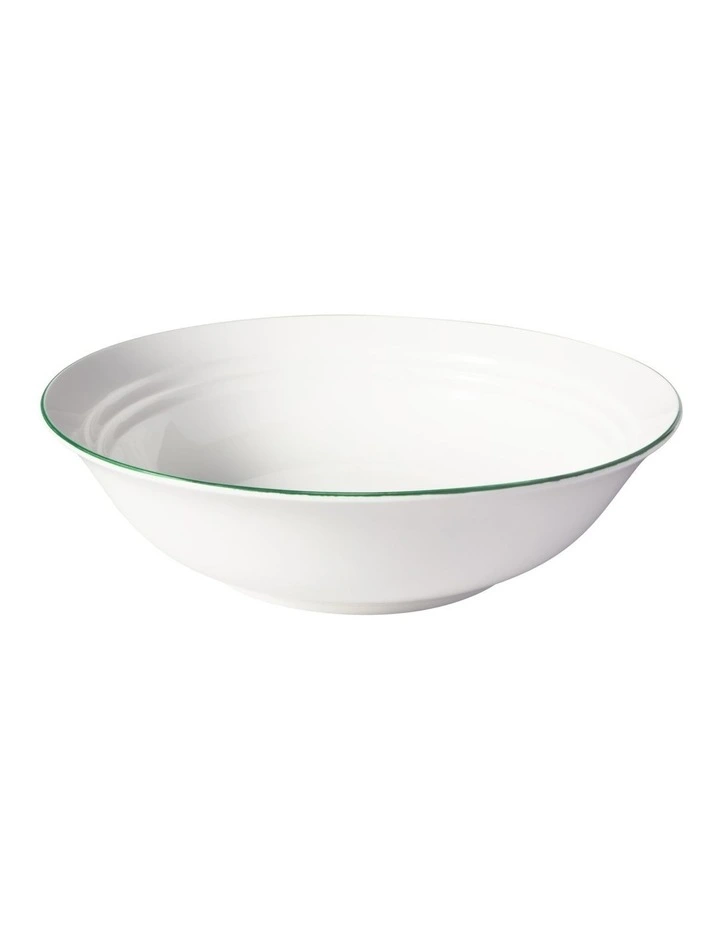 White Basics Edge Rim 12pc Dinner Set Gift Boxed image 4
