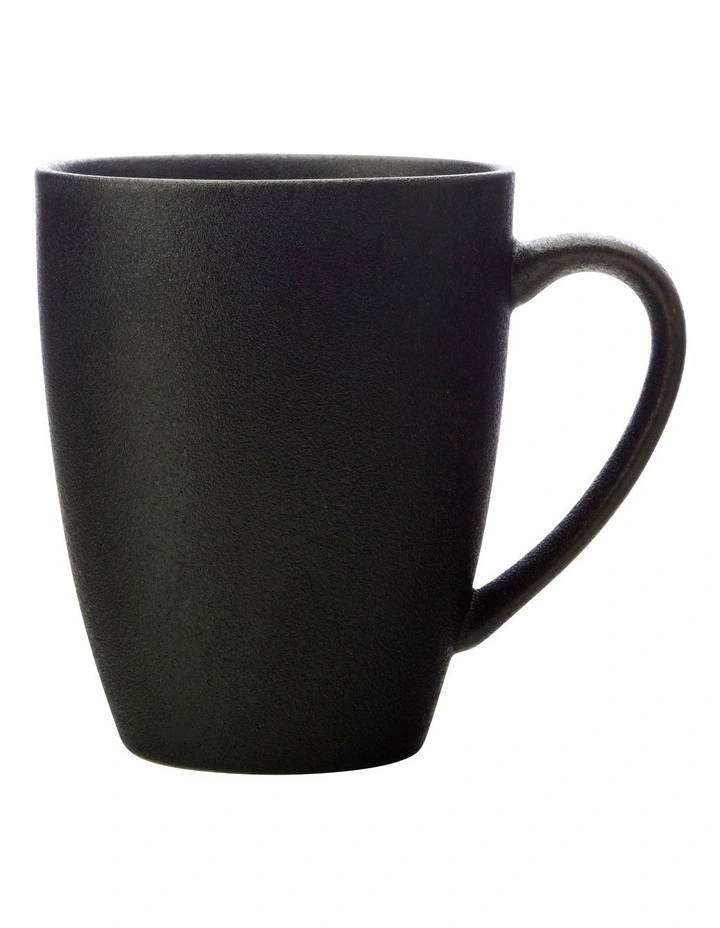 Caviar Coupe Mug 400ml Set of 4 in Black image 2
