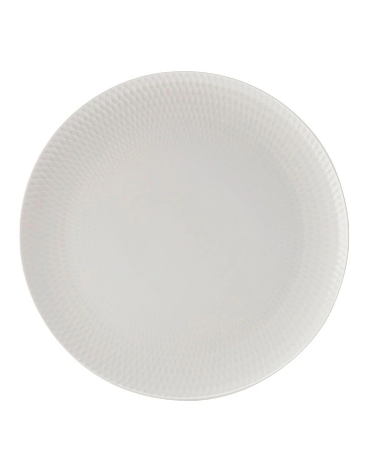 White Basics Diamonds Charger Plate 30cm in White image 1