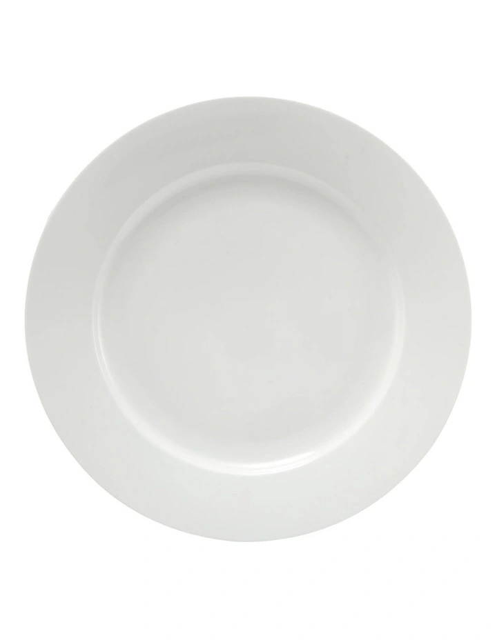 White Basics Rim Dinner Plate 27.5cm Set of 4 image 1