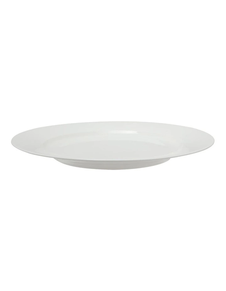 White Basics Rim Dinner Plate 27.5cm Set of 4 image 2