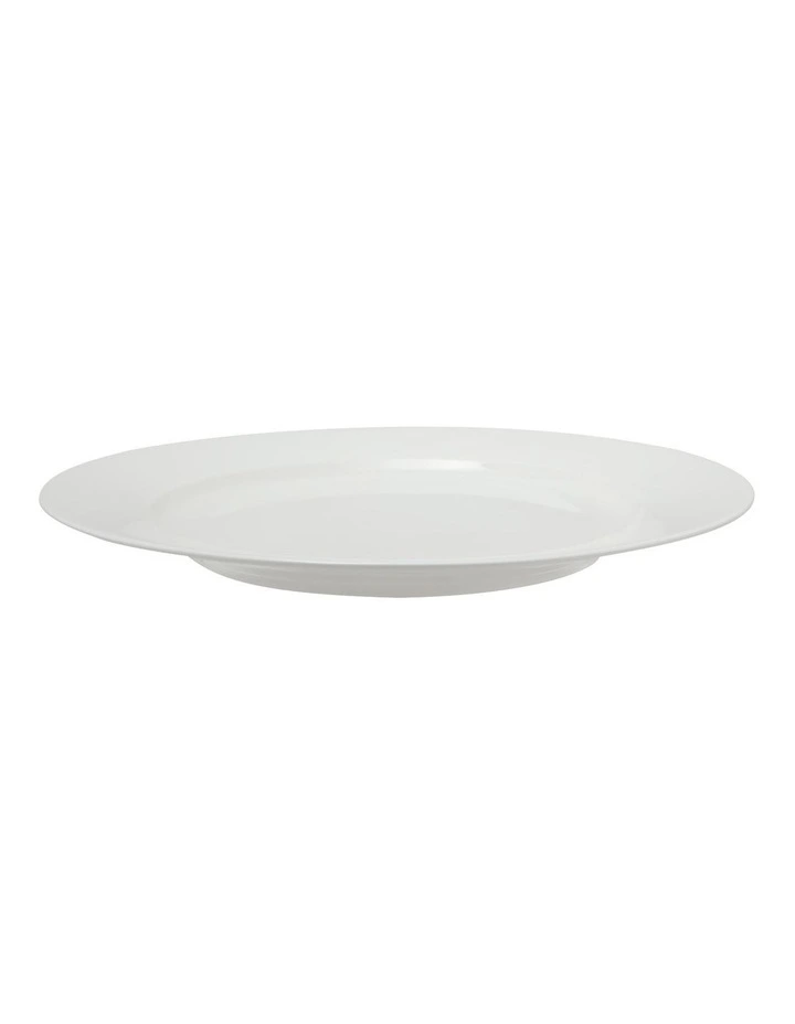 White Basics Rim Dinner Plate 27.5cm Set of 4 image 2