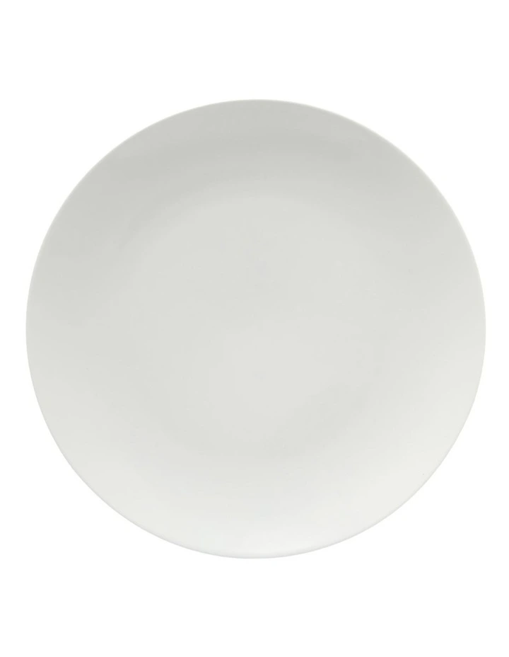White Basics Coupe Entree Plate 23cm Set of 4 image 1