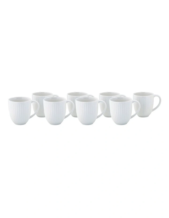Radiance Mug 400ml Set of 8 Gift Boxed in White image 1