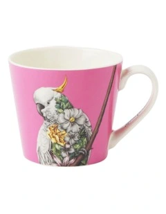 Marini Ferlazzo Wild Planet Mug 370ml Cockatoo Chick Gift Boxed in Multi
