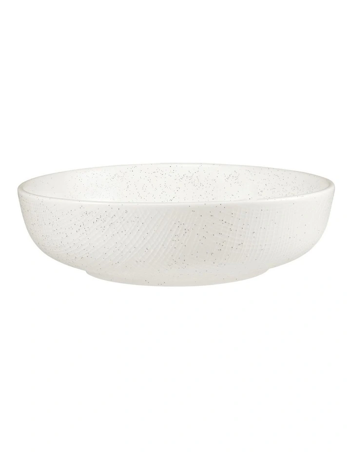 Onni Pasta Bowl 22x6cm in Speckle White image 2