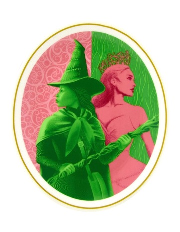 Pink/Green colour