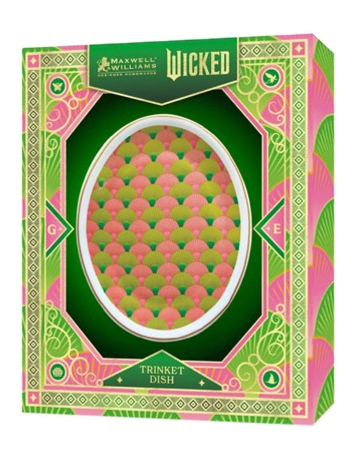 Wicked Magical Trinket Dish 11.5cm Elphaba & Glinda Duo Gift Boxed image 3