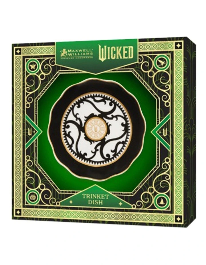Wicked Magical Trinket Dish 12.5cm Welcome To Oz Gift Boxed in Black image 3
