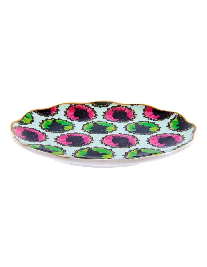 Wicked Magical Trinket Dish 12.5cm Elphaba & Glinda Icons Gift Boxed in Pink/Green image 2