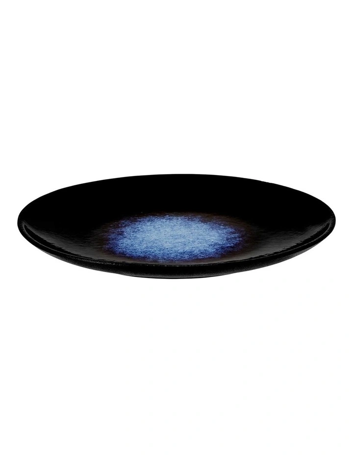 Caviar Midnight Coupe Plate 15cm in Black/Blue image 2