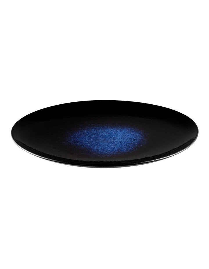 Caviar Midnight Coupe Plate 27.5cm in Black/Blue image 3