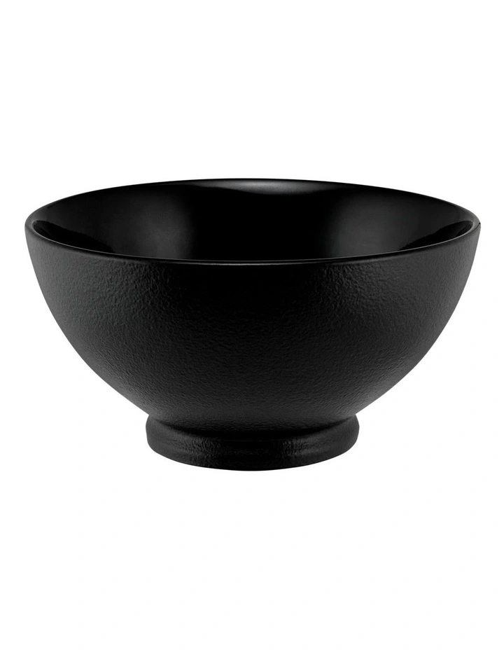 Caviar Midnight Noodle Bowl 20x10cm in Black/Blue image 1