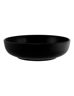 Caviar Midnight Coupe Bowl 22x6cm in Black/Blue