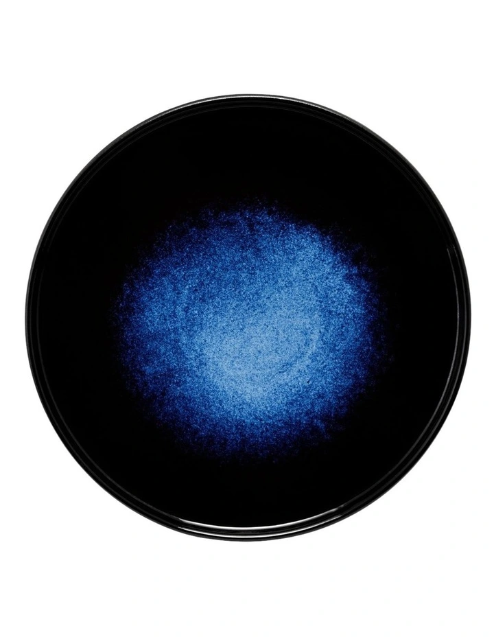Caviar Midnight High Rim Plate 28cm in Black/Blue image 1