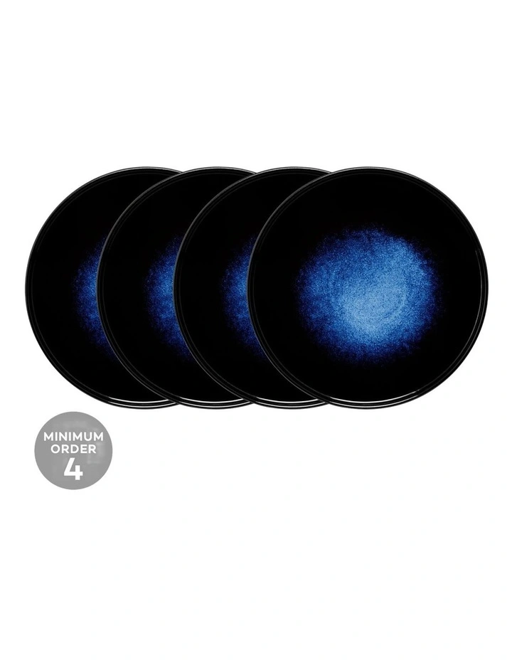 Caviar Midnight High Rim Plate 28cm in Black/Blue image 3