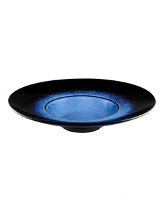 Caviar Midnight Show Plate 28cm in Black/Blue