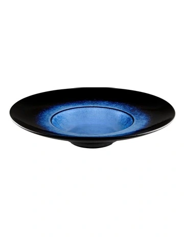 Caviar Midnight Show Plate 28cm in Black/Blue