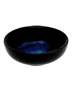 Caviar Midnight Round Sauce Dish 7cm in Black/Blue