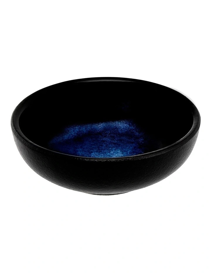 Caviar Midnight Round Sauce Dish 7cm in Black/Blue image 2
