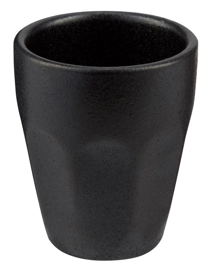 Caviar Espresso Cup 90ml in Black image 2
