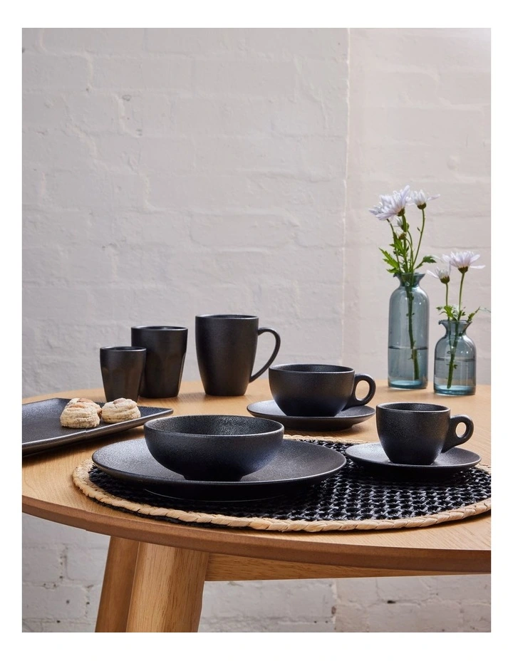 Caviar Espresso Cup 90ml in Black image 3