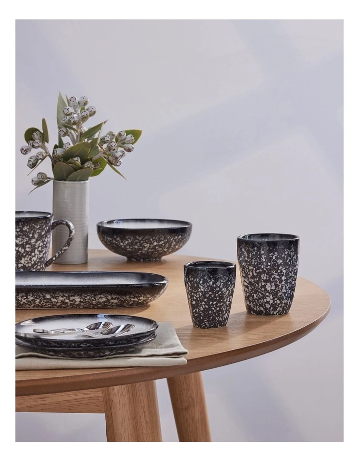 Caviar Granite Espresso Cup 90ml in Multi image 3