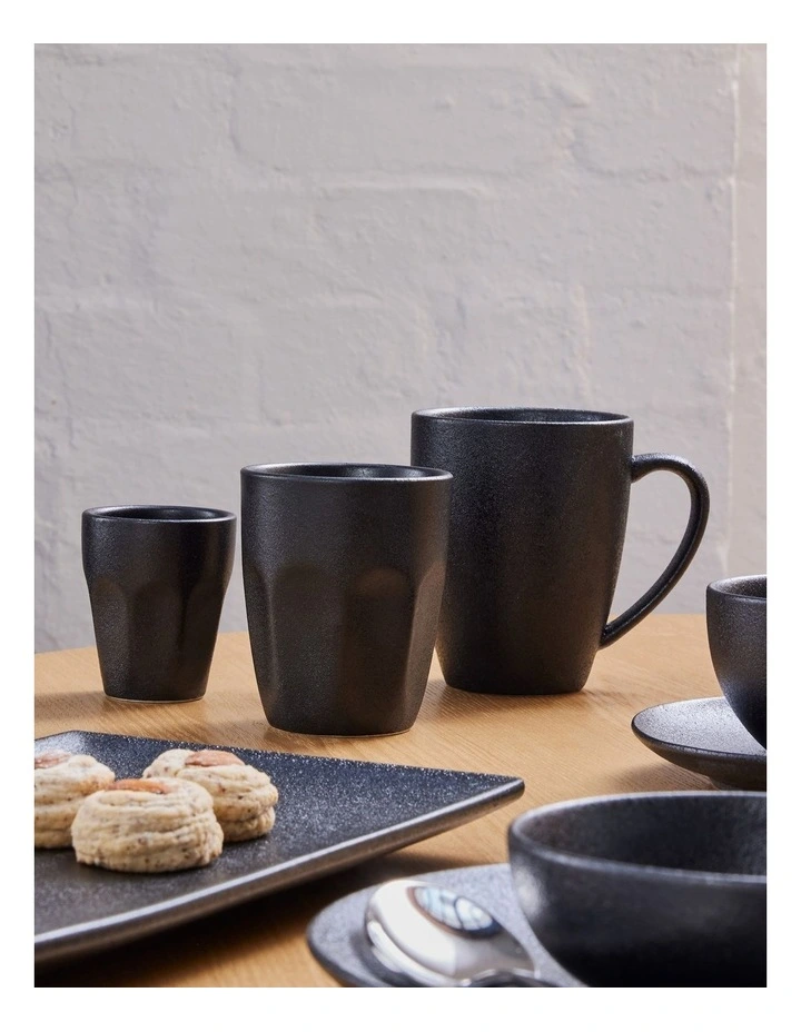 Caviar Latte Cup 250ml in Black image 4