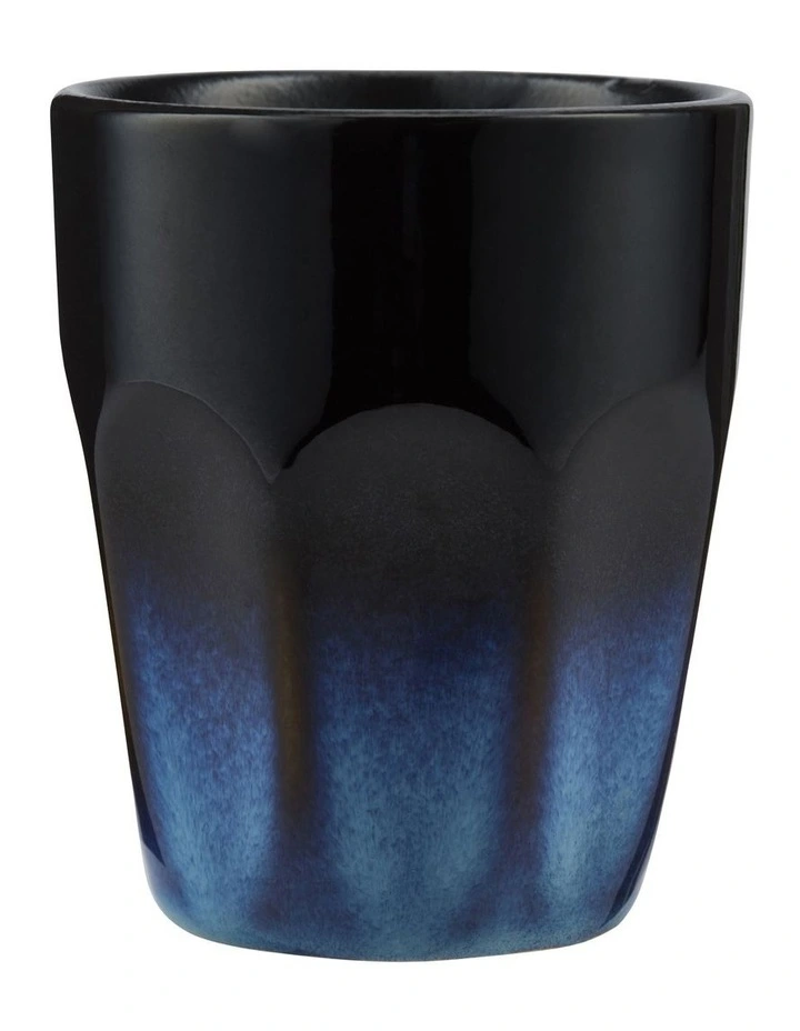 Caviar Midnight Latte Cup 250ml in Black/Blue image 1