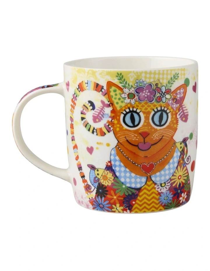 Donna Sharam Kaleidoscope Mug 370ml in Multi image 2
