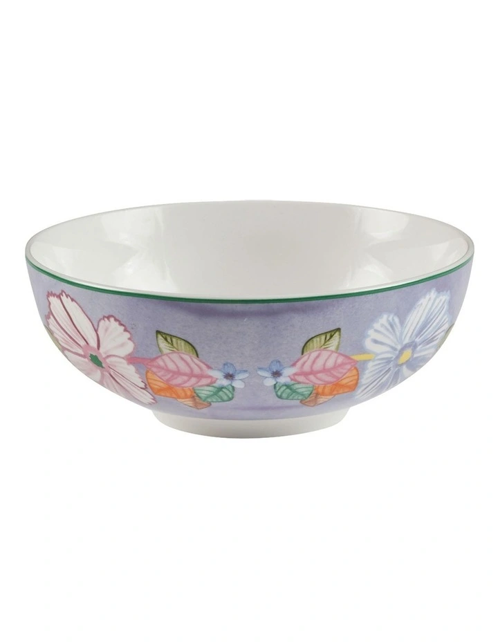 Poppy Love Coupe Bowl 16x6cm in Purple image 1